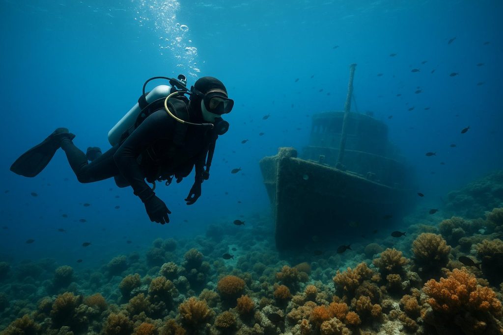 Scuba diving in Malta’s reefs and wrecks